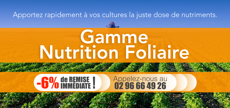 Gamme Nutrition Foliaire -6%